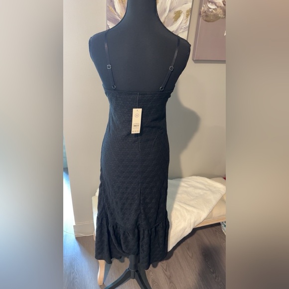 NWT Black Lace Maxi Dress - Picture 3 of 5